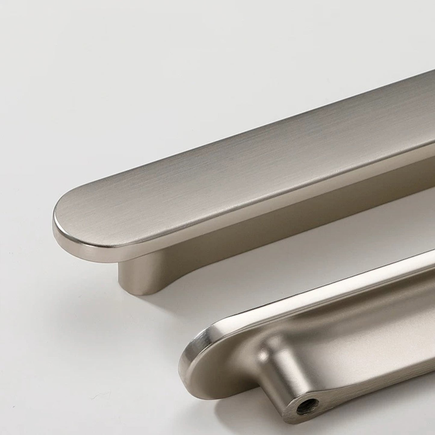 Modern Brushed Nickel Cabinet Pull Minimalist