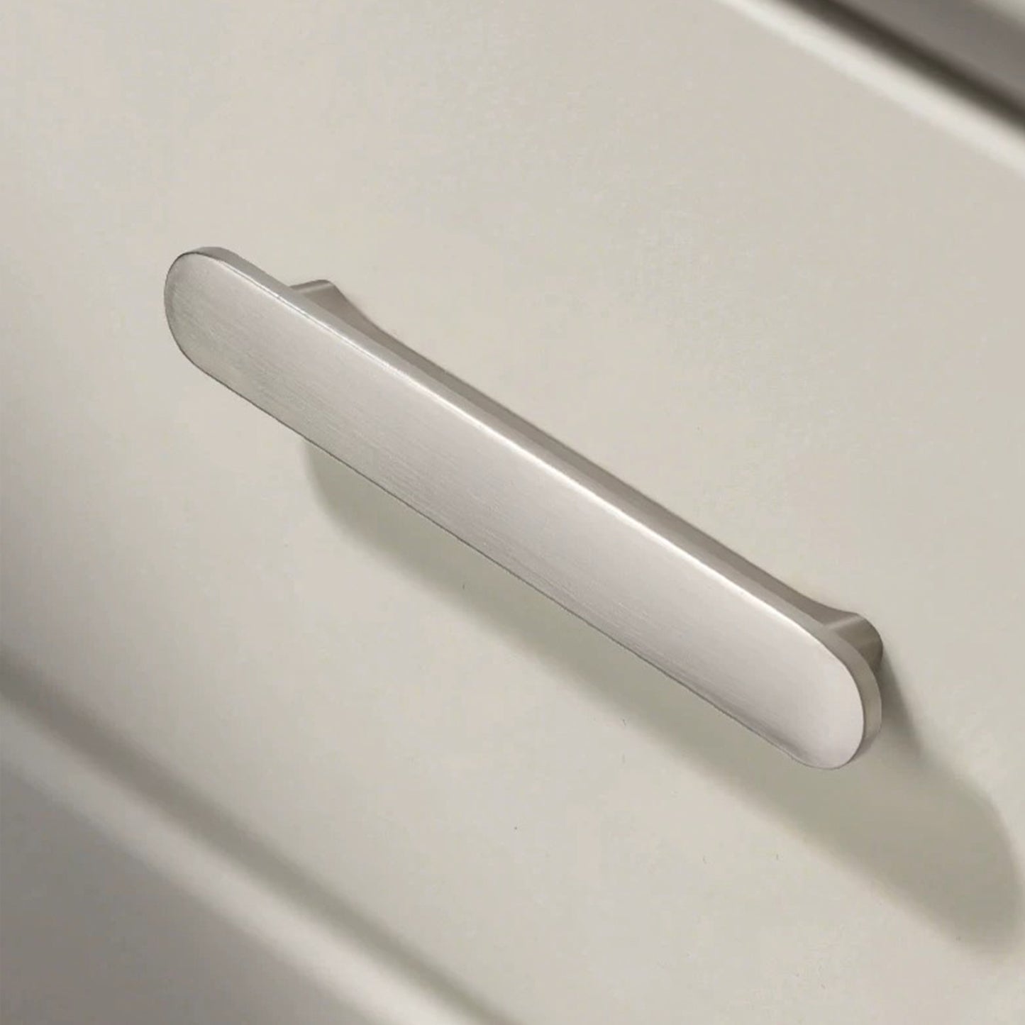 Modern Brushed Nickel Cabinet Pull Minimalist