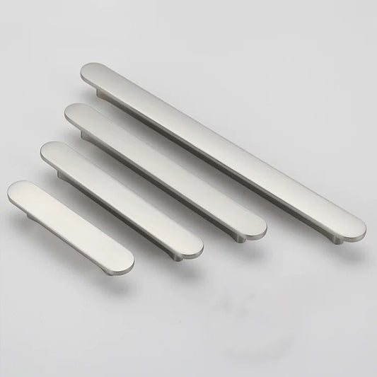 Modern Brushed Nickel Cabinet Pull Minimalist