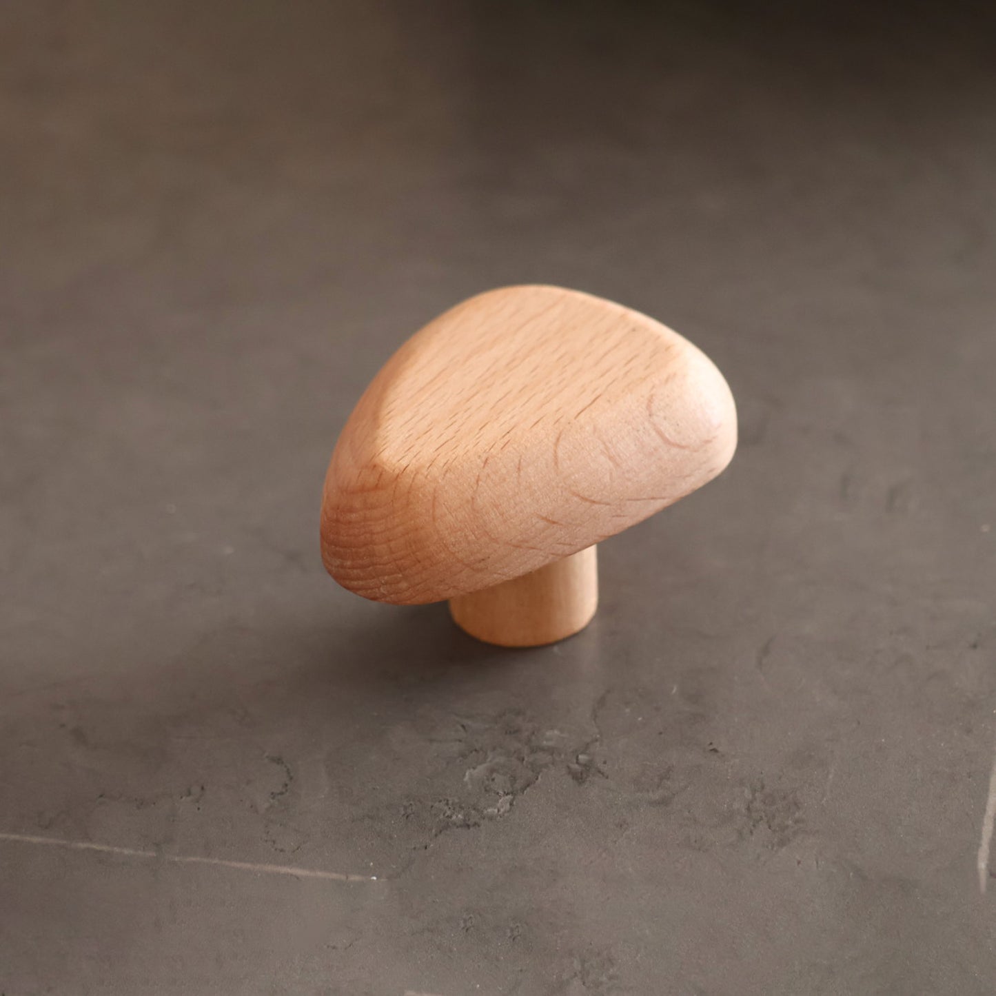 Solid Wood Cabinet Knob – Organic Wooden Drawer Knob