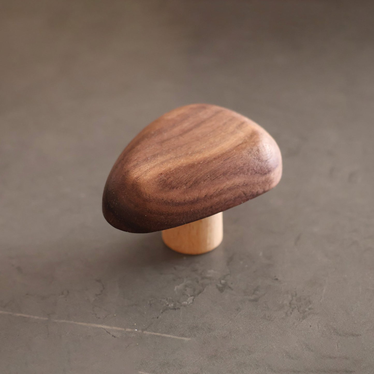 Solid Wood Cabinet Knob – Organic Wooden Drawer Knob
